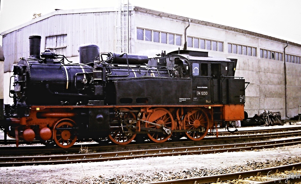 74-1230 Bhf-Pretzsch 1990.11