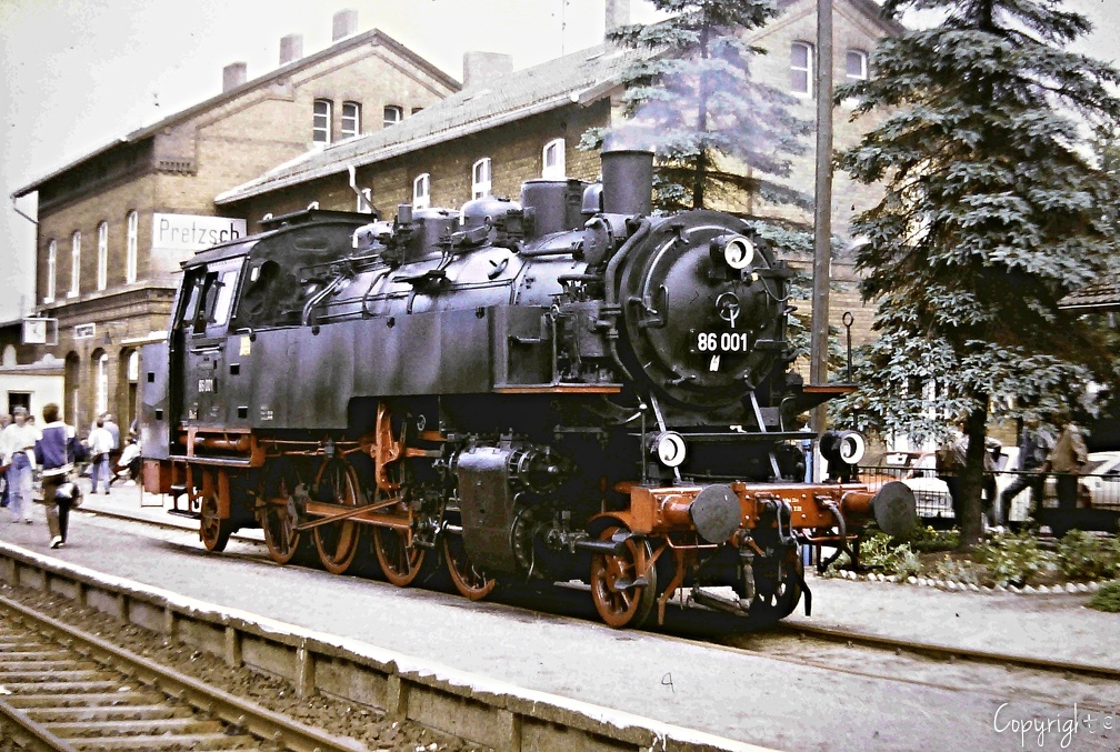 86-001 Bhf-Pretzsch 1990.11